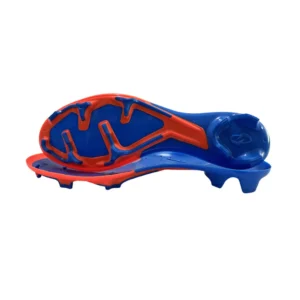 Blue Red Two-tone TPU Soccer Outsole Cleats OEM Custom Professional Football Shoe Replacement Sole