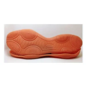 Orange Custom Rubber Boxing Boot Outsole, Anti Slip Wear Resistant Rubber Sole for Boxing Training Shoes
